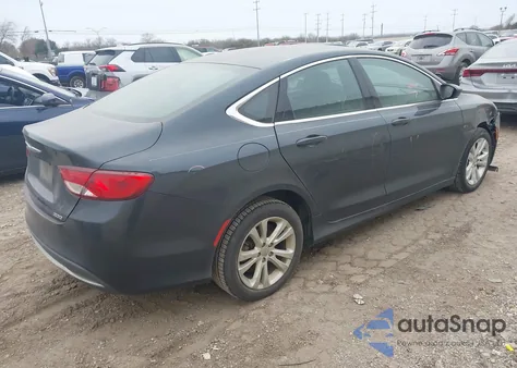 2016 Chrysler 200 Limited z USA, uszkodzony, nr VIN 1C3CCCAB0GN170544